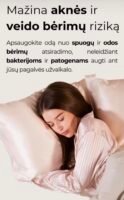 SYLK ANTI-AKNĖ PAGALVĖS UŽVALKALAS / SYLK ANTI-ACNE PILLOWCASE 50x70cm