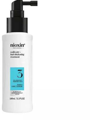 NIOXIN SYSTEM 3 HAIR THICKENING TREATMENT STIPRINAMI PRIEMONĖ PAŽEISTIEMS, SILPNAI RETĖJANTIEMS PLAUKAMS , 100ML