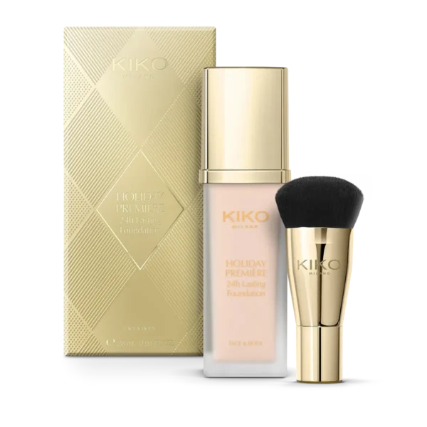 KIKO ILGAI IŠLIEKANTIS MAKIAŽO PAGRINDAS HOLIDAY PREMIERE 01