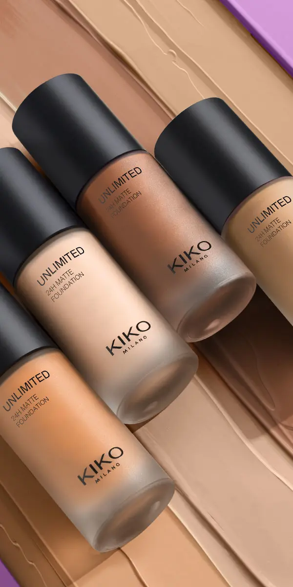 KIKO ILGAI IŠLIEKANTIS MAKIAŽO PAGRINDAS UNLIMITED