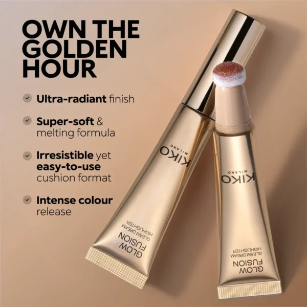 KIKO ŠVIESINTUVAS SU KAMPINĖLE 01 Sunkissed Rosé