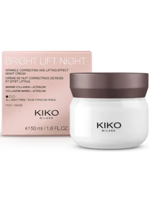 KIKO STANGRINANTIS NAKTINIS KREMAS SU JŪRINIU KALOGENU